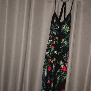 Maxi dress open slit